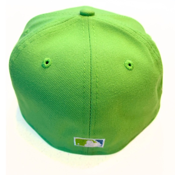 LA Dodgers 50th Anniversary 59Fifty New Era Green Cap Fitted Size 7 - Picture 3 of 5